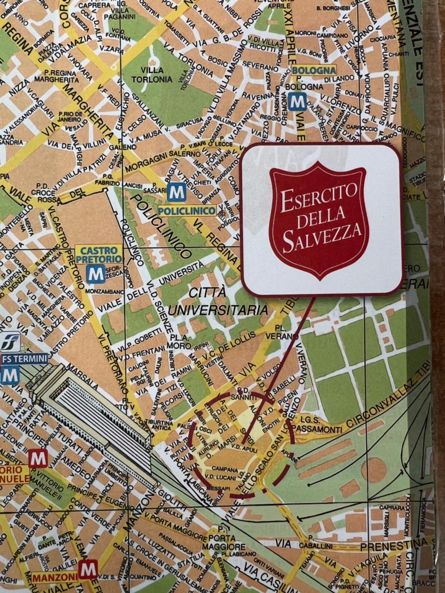 Foresteria Roma Esercito Della Salvezza Bagian luar foto